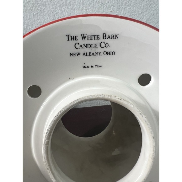 The‎ White Barn Candle Company Christmas Candle Jar Topper - Picture 3 of 7